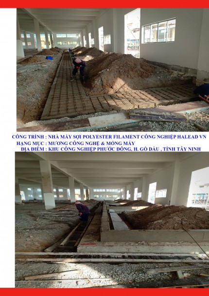 MƯƠNG & MÓNG CÔNG NGHỆ HALEAD , TÂY NINH 