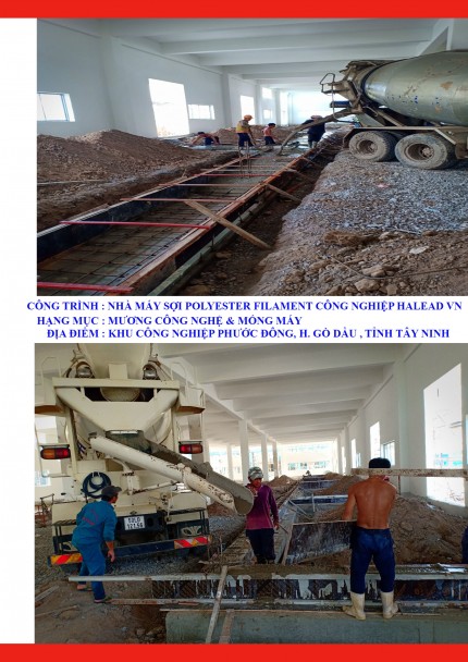 MƯƠNG & MÓNG CÔNG NGHỆ HALEAD , TÂY NINH 